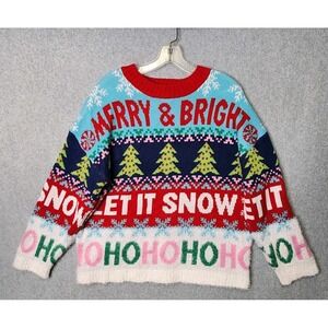 Festive Multicolor Women's Sweater